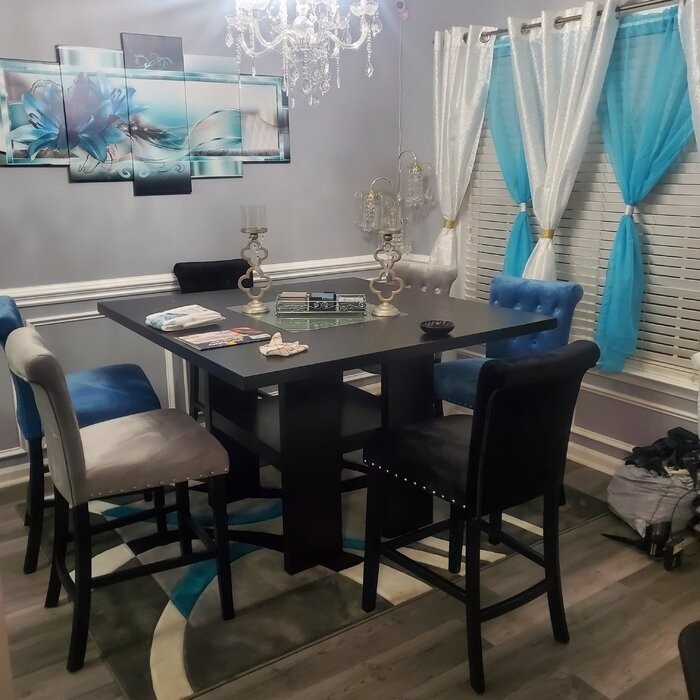 Mcwhorter 8 - Person Counter Height Dining Set