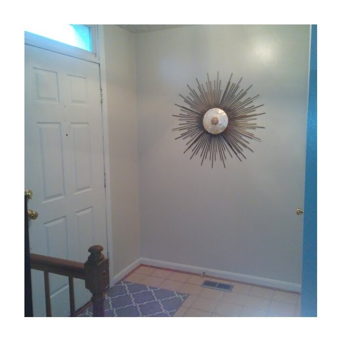 Metal Capiz Wall Decor