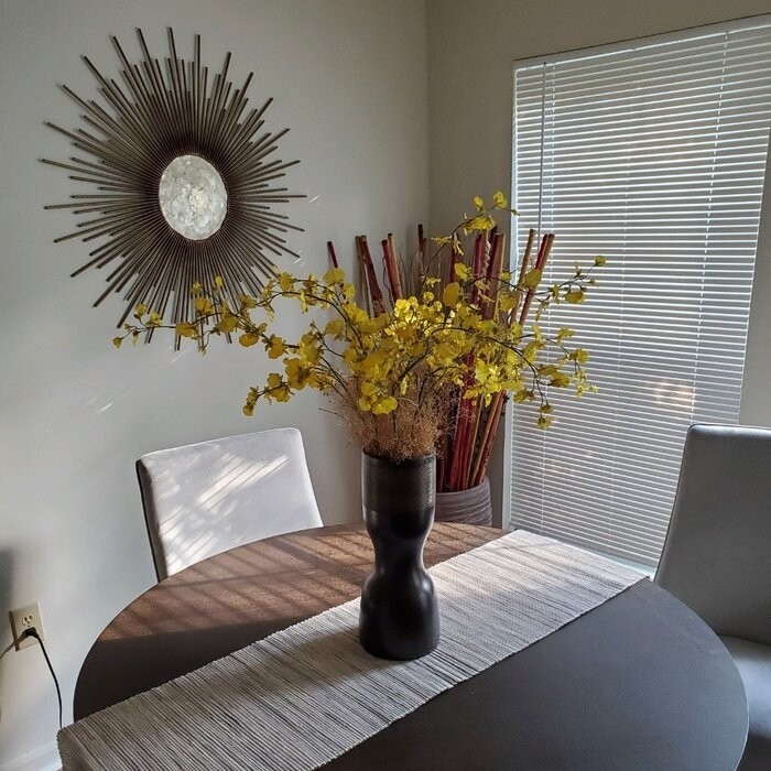 Metal Capiz Wall Decor
