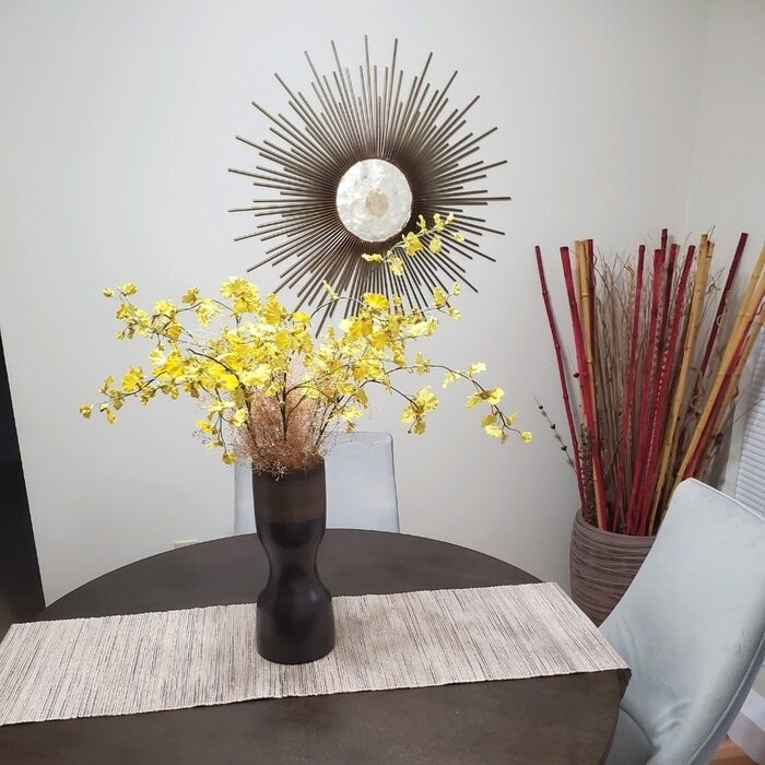 Metal Capiz Wall Decor
