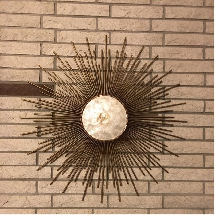 Metal Capiz Wall Decor