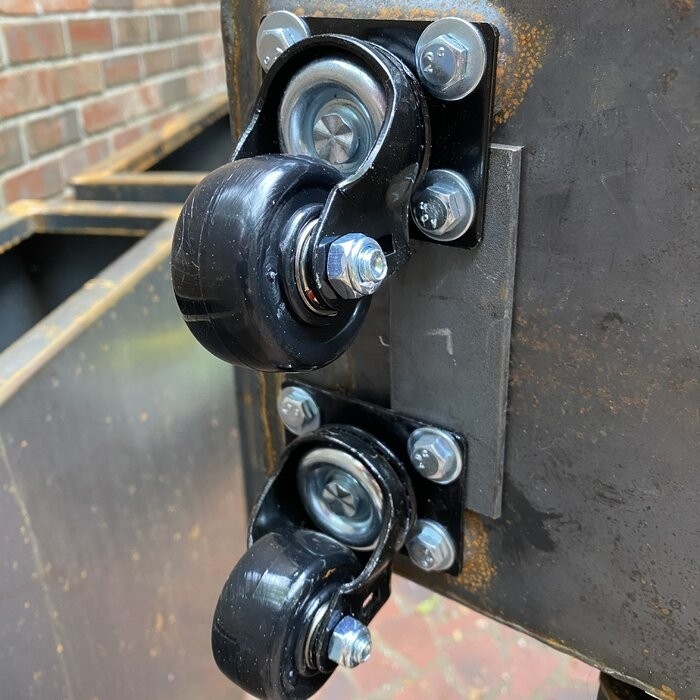 Metallic Series 1 - Piece Weathered Steel Planter Box