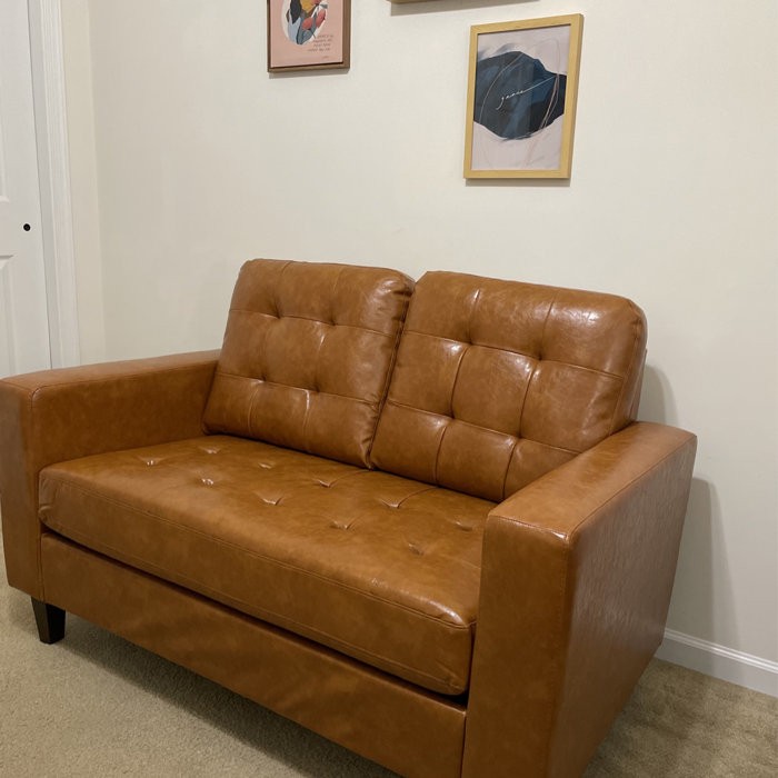 Milton 53'' Square Arm Loveseat
