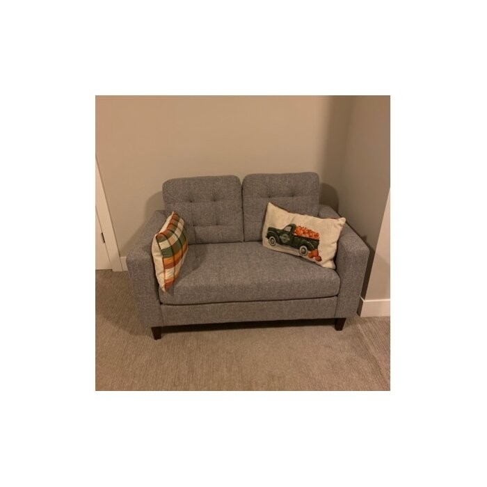 Milton 53'' Square Arm Loveseat