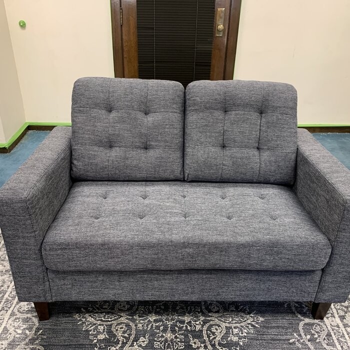 Milton 53'' Square Arm Loveseat