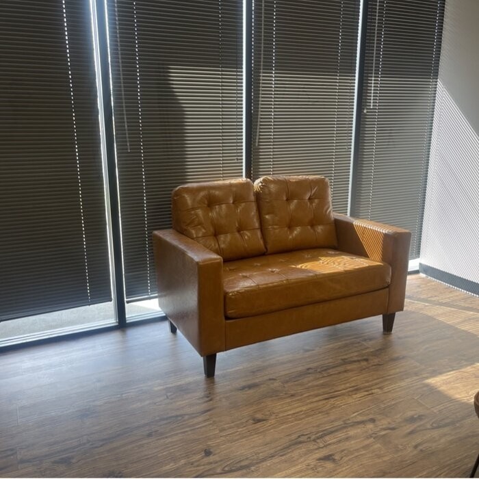 Milton 53'' Square Arm Loveseat