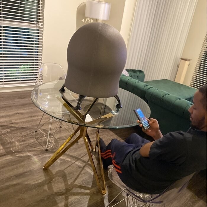 Moller Side Chair in Clear