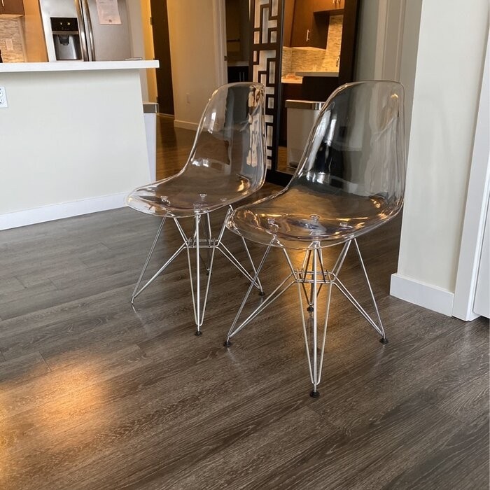 Moller Side Chair in Clear