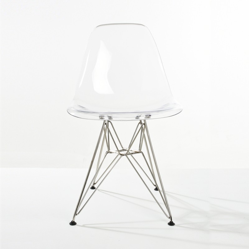 Moller Side Chair in Clear
