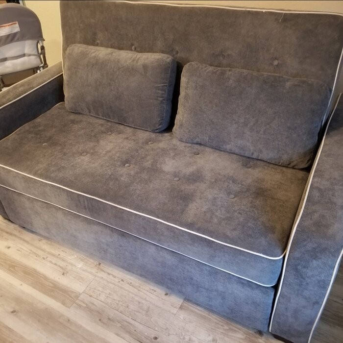 Monroe 45.67'' Square Arm Sleeper
