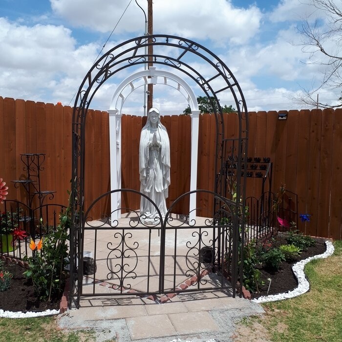 Montebello Iron Arbor with Gate