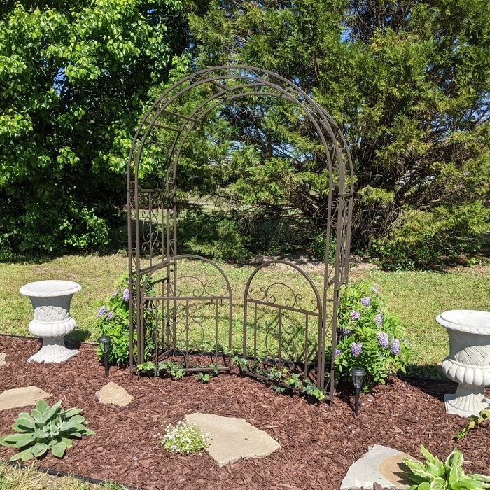 Montebello Iron Arbor with Gate