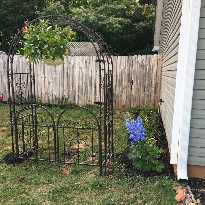 Montebello Iron Arbor with Gate