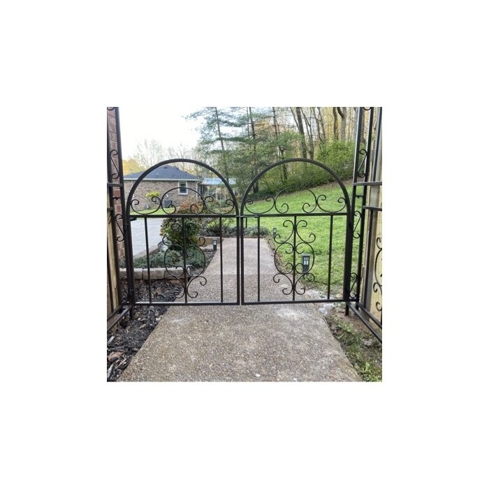 Montebello Iron Arbor with Gate