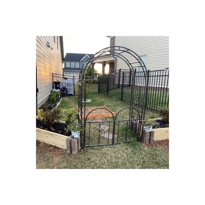 Montebello Iron Arbor with Gate