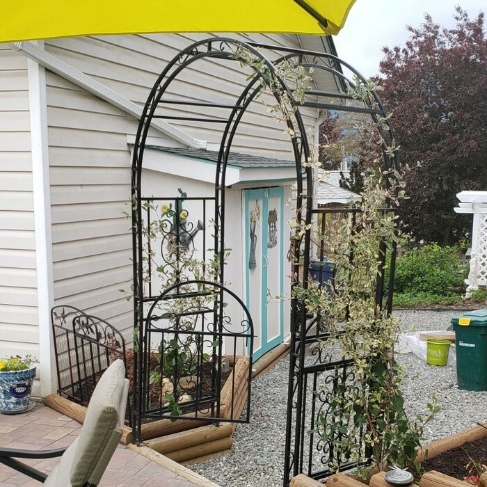 Montebello Iron Arbor with Gate