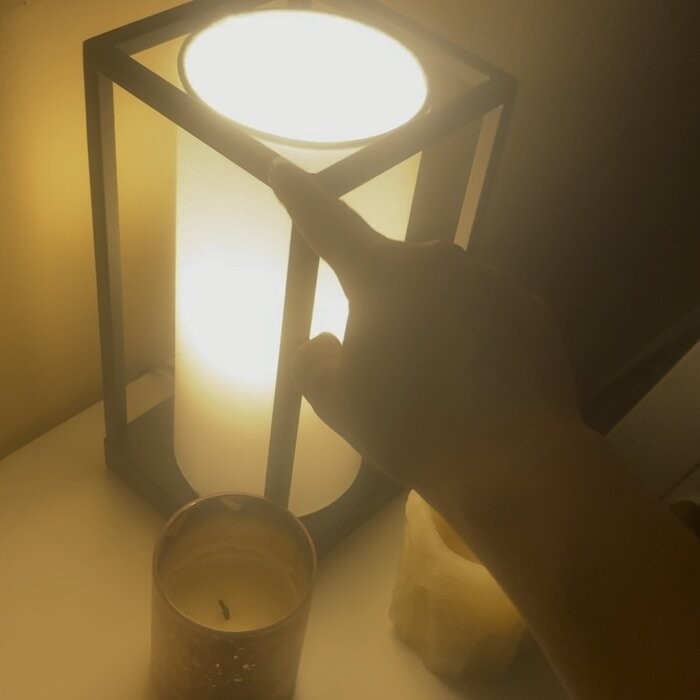 Montego 11.4'' Black Table Lamp with USB