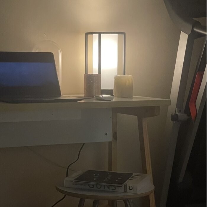 Montego 11.4'' Black Table Lamp with USB