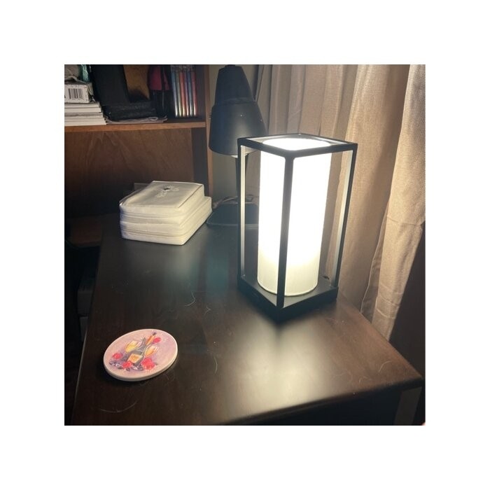 Montego 11.4'' Black Table Lamp with USB