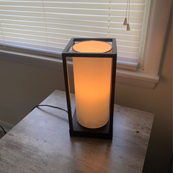 Montego 11.4'' Black Table Lamp with USB