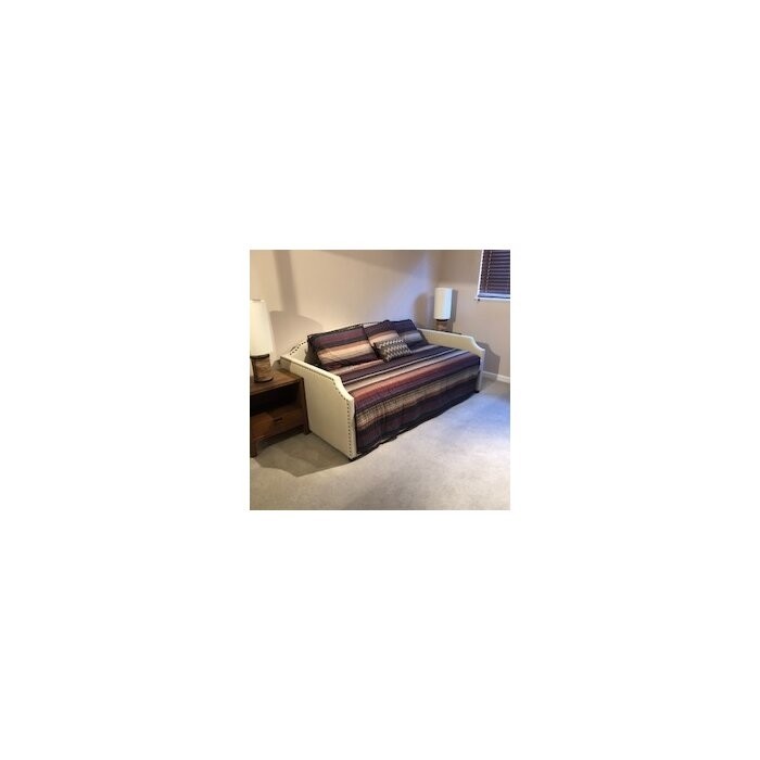 Mooresville Beige/Purple/Brown/Teal/Black Microfiber Reversible Eclectic 6 Piece Daybed Cover Set