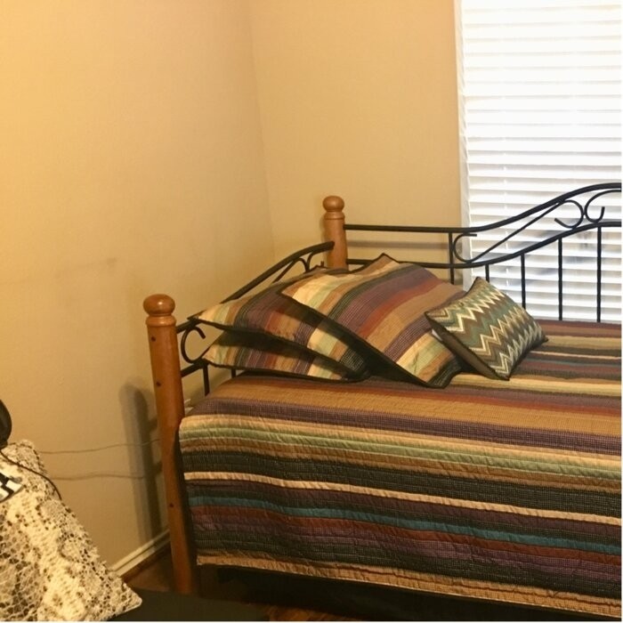 Mooresville Beige/Purple/Brown/Teal/Black Microfiber Reversible Eclectic 6 Piece Daybed Cover Set