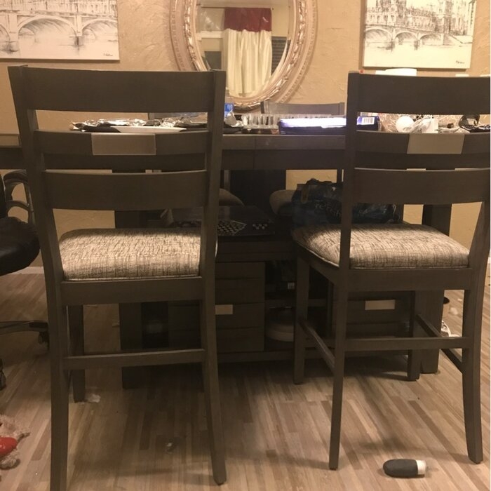 Morman Counter Height Extendable Dining Table