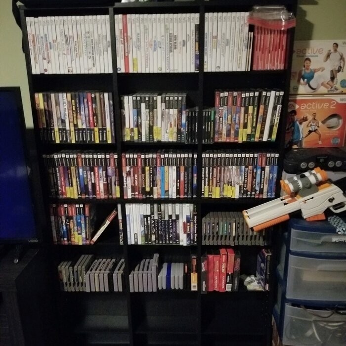 Multimedia Storage Rack