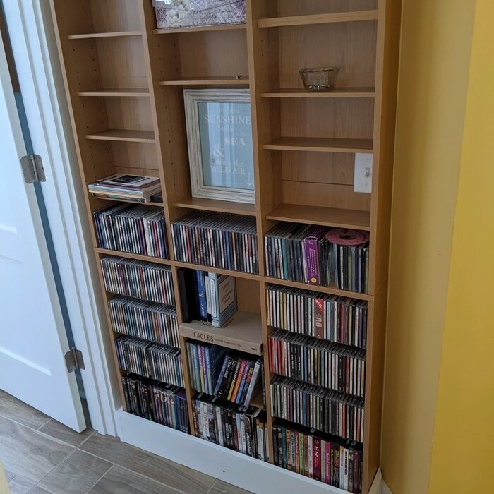 Multimedia Storage Rack