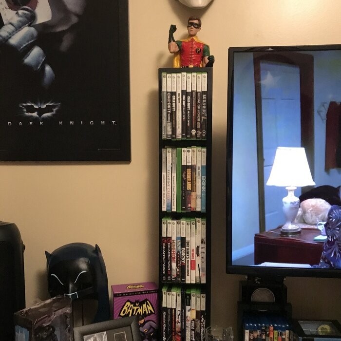 Multimedia Wall Mounted Media Storage