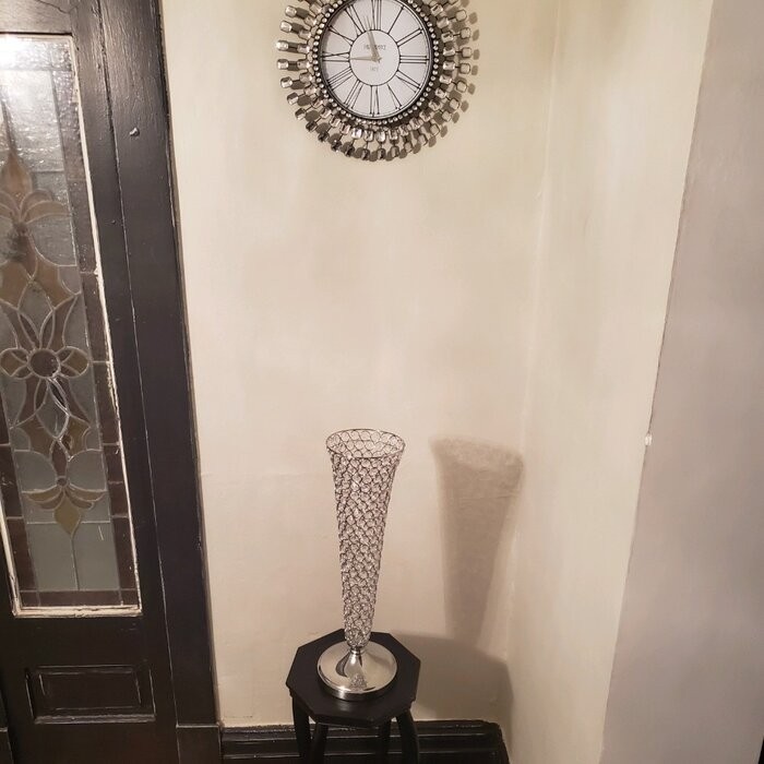 Munsch 23'' Metal Floor Vase