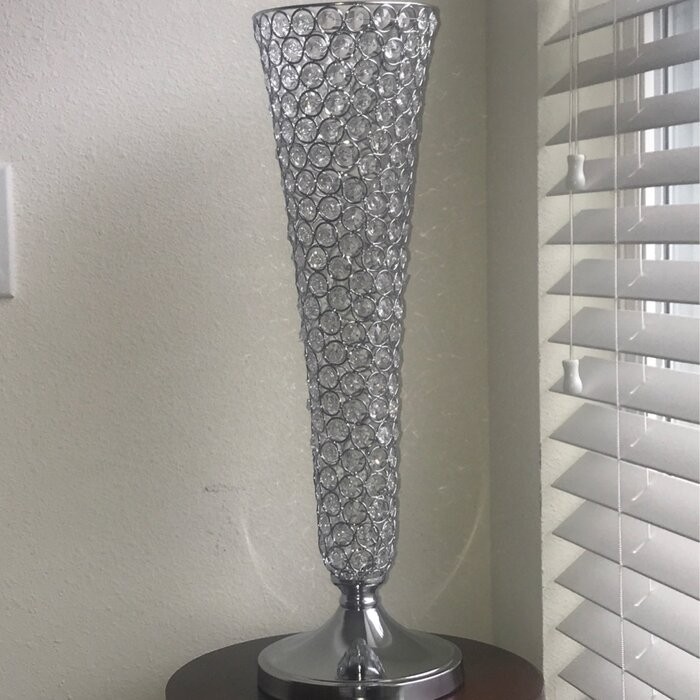 Munsch 23'' Metal Floor Vase