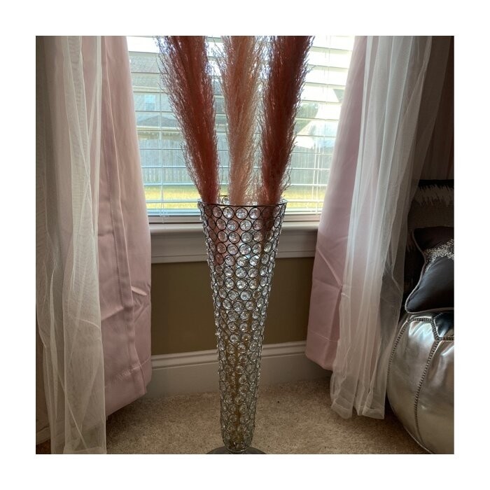 Munsch 23'' Metal Floor Vase