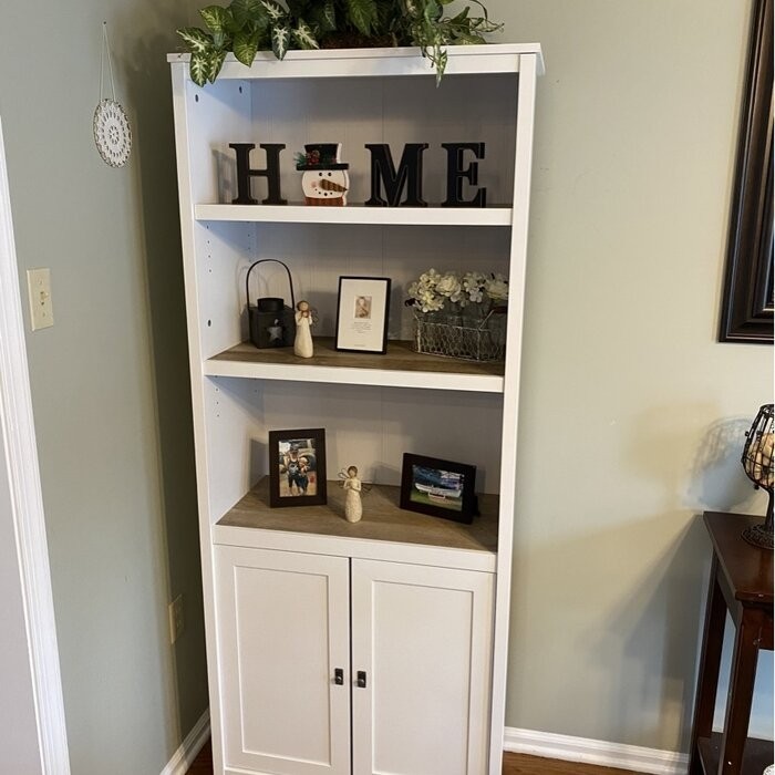 Myrasol 71.5'' H x 29.25'' W Standard Bookcase