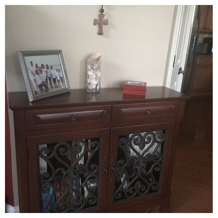 Myrna 36'' Tall 2 - Door Accent Cabinet