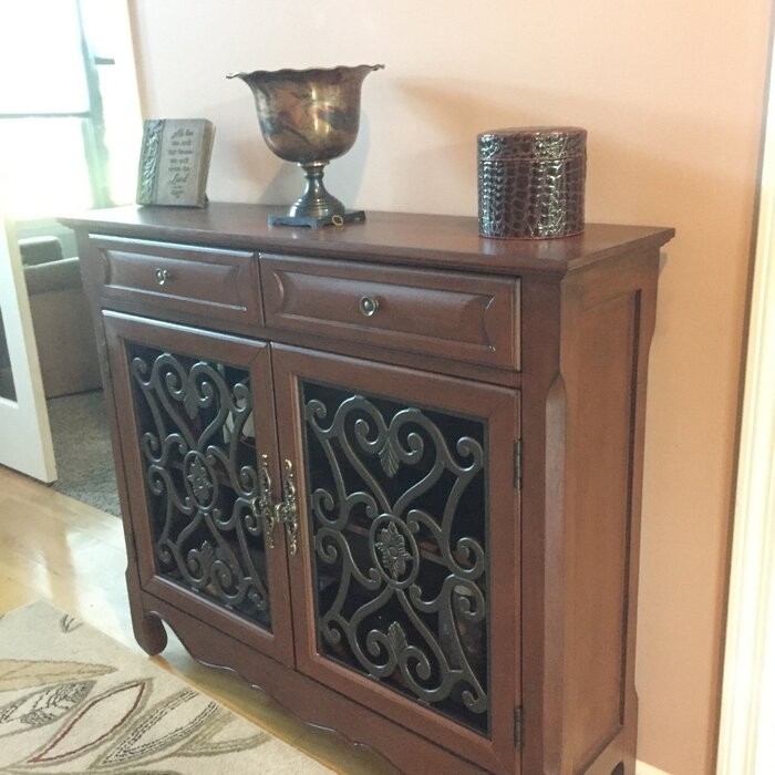 Myrna 36'' Tall 2 - Door Accent Cabinet
