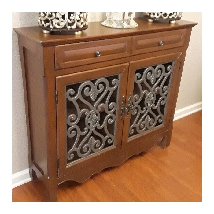 Myrna 36'' Tall 2 - Door Accent Cabinet