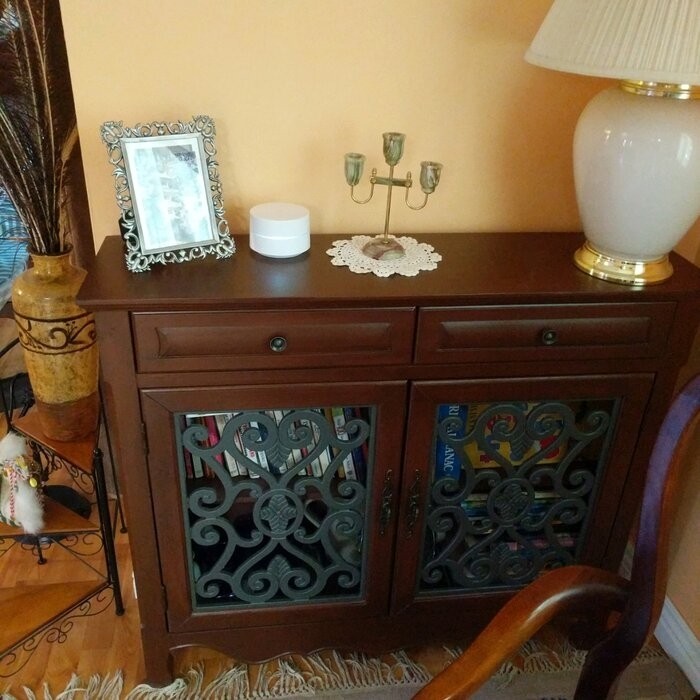 Myrna 36'' Tall 2 - Door Accent Cabinet