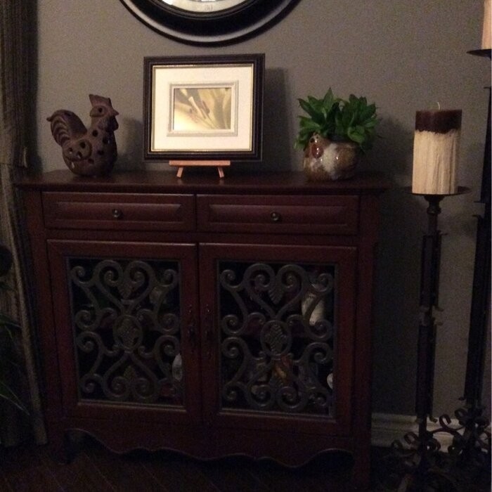 Myrna 36'' Tall 2 - Door Accent Cabinet
