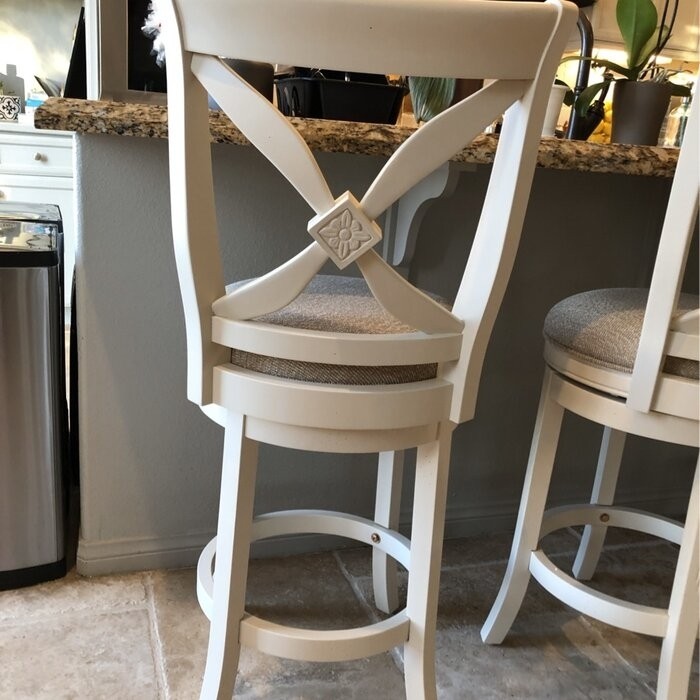 Nasturtium Swivel 26" Counter Stool