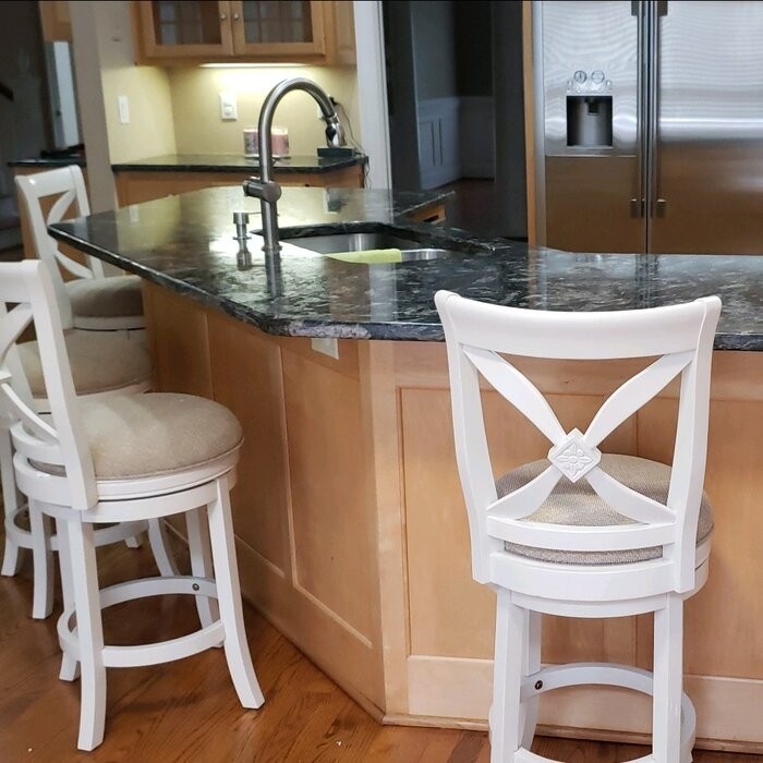 Nasturtium Swivel 26" Counter Stool