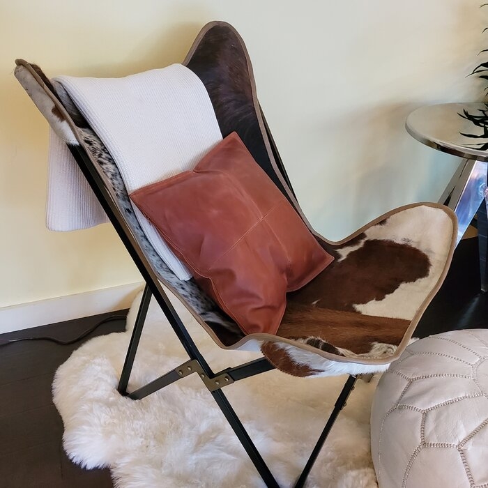Foldable Butterfly Leather Chair - Designer Review & Photos