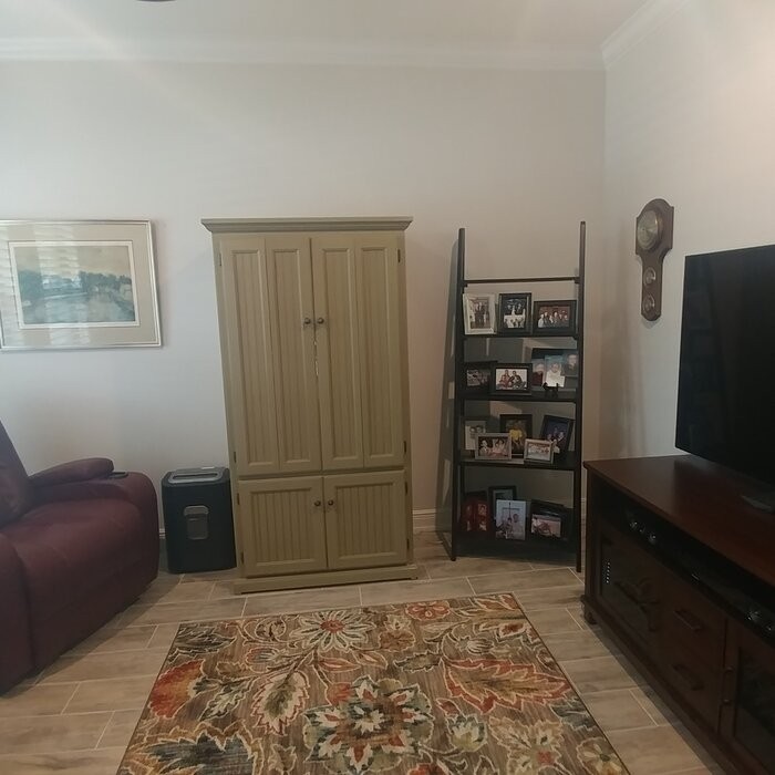 Neasa Solid Wood Armoire Desk
