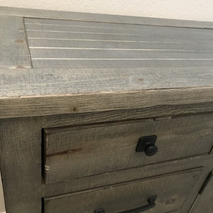 Newtowne 9 Drawer 66'' W Combo Dresser with Mirror