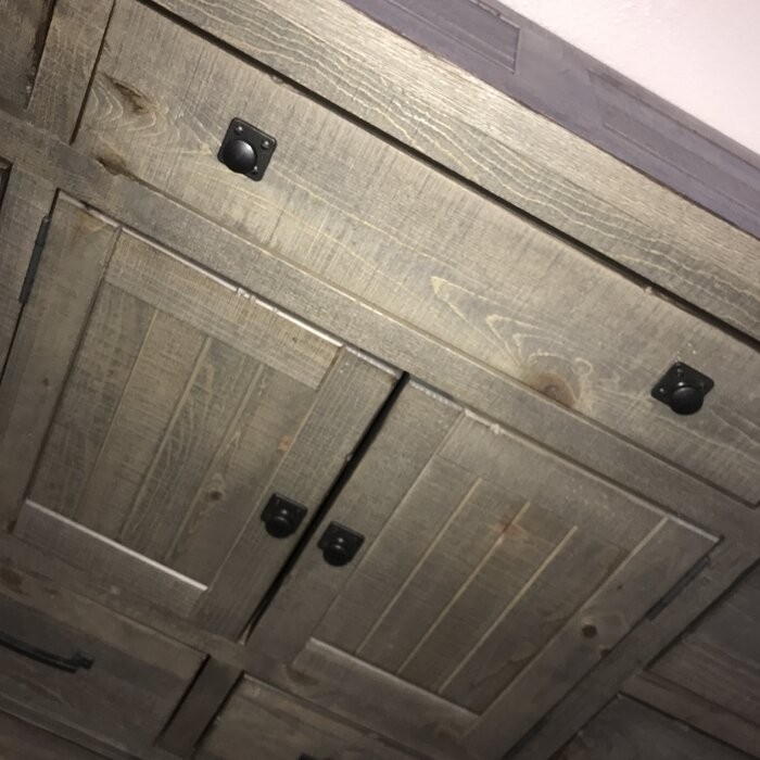 Newtowne 9 Drawer 66'' W Combo Dresser with Mirror