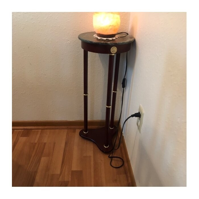 Noack Round Pedestal Marble Plant Stand
