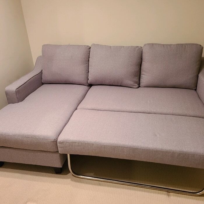 Nostrand 82" Wide Left Hand Facing Sleeper Sofa & Chaise