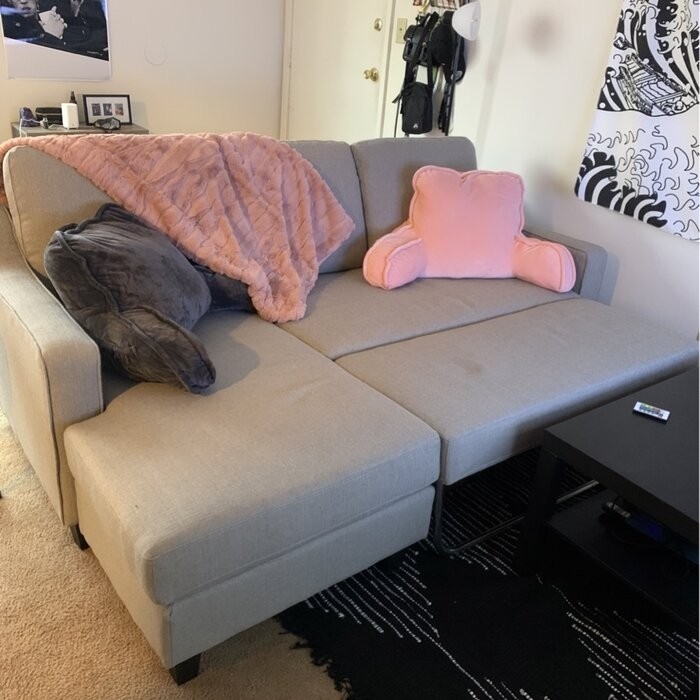Nostrand 82" Wide Left Hand Facing Sleeper Sofa & Chaise