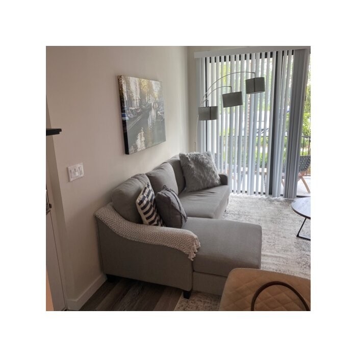 Nostrand 82" Wide Left Hand Facing Sleeper Sofa & Chaise