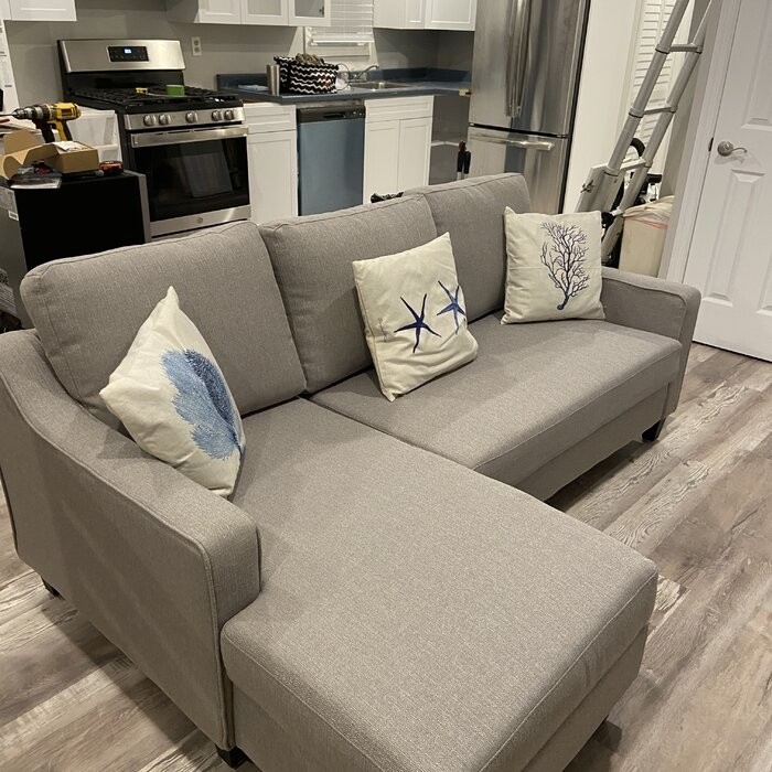 Nostrand 82" Wide Left Hand Facing Sleeper Sofa & Chaise